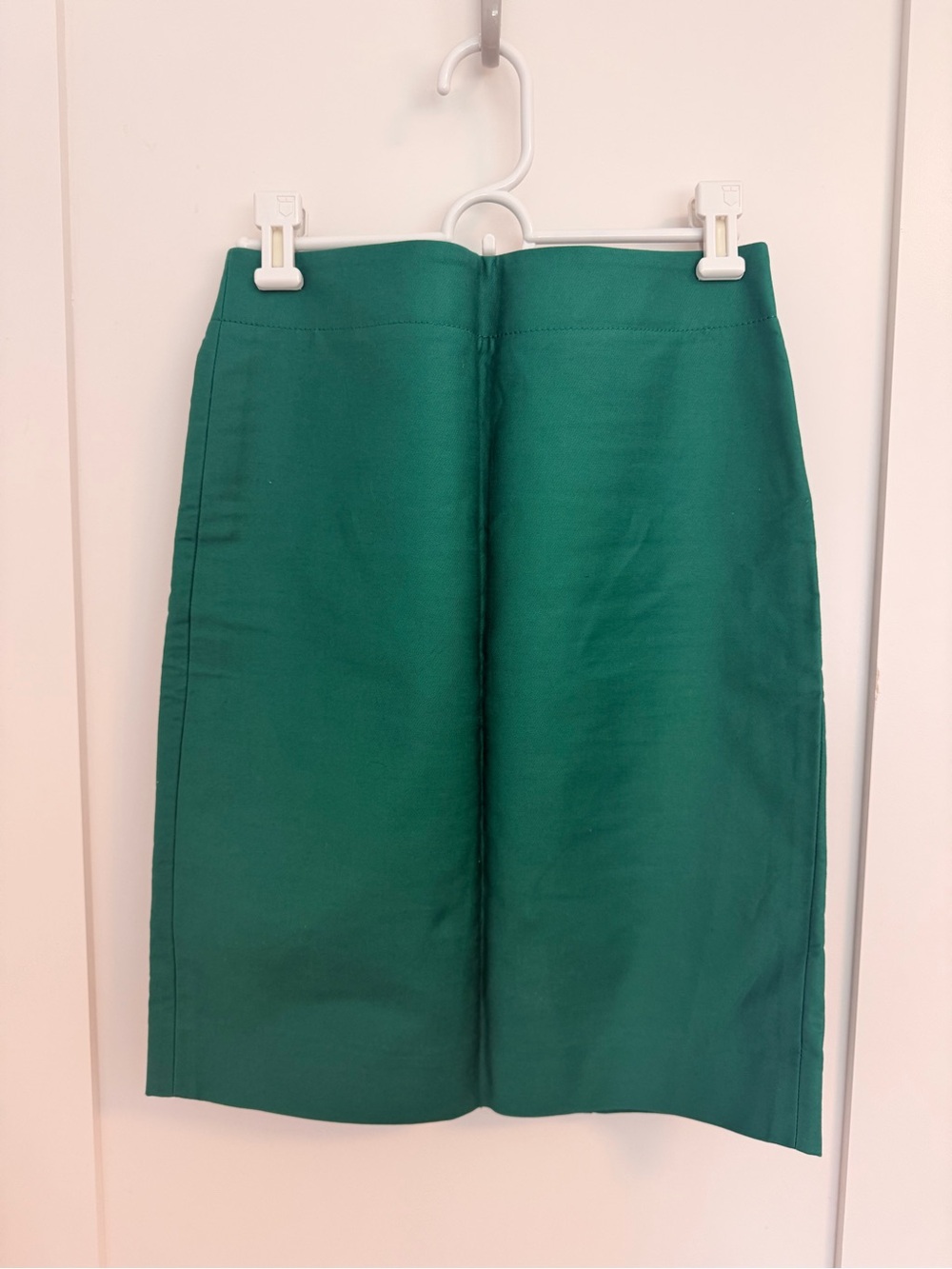 Jcrew Emerald Green Pencil Skirt